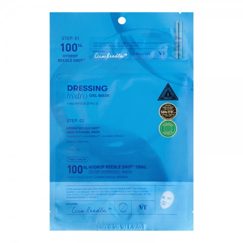 VT COSMETICS HYDROP REEDLE SHOT 100hL 2STEP HYDROGEL MASK 1 szt.IVET.PL - Modna odzież