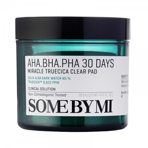 SomeByMi AHA BHA PHA 30 Days Miracle Truecica Clear Pad 70 szt.IVET.PL - Modna odzież