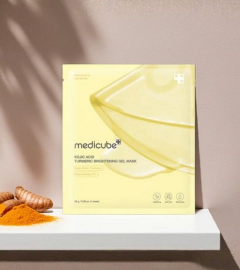 MEDICUBE Kojic Acid Turmeric Brightening y Gel Mask 1 szt.IVET.PL - Modna odzież