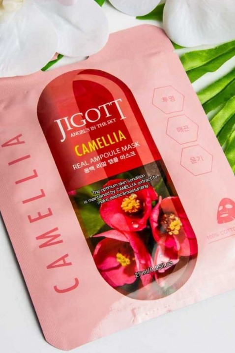 Jigott Camellia Real Ampoule Mask 27 mlIVET.PL - Modna odzież