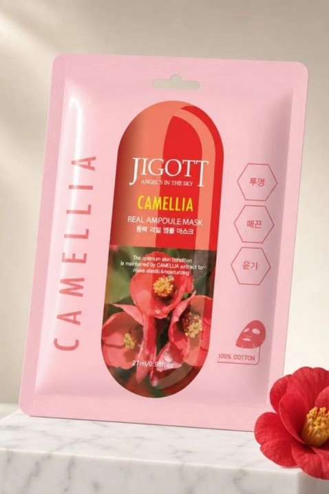 Jigott Camellia Real Ampoule Mask 27 mlIVET.PL - Modna odzież