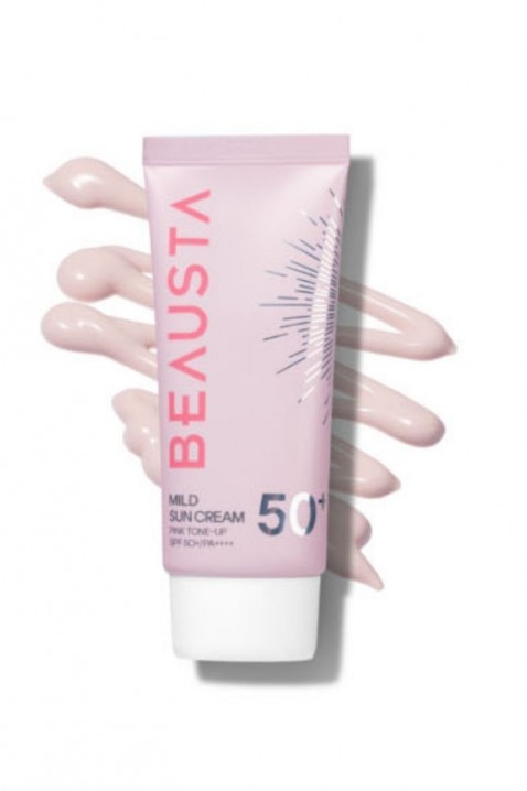BEAUSTA Mild Sun Cream Pink Tone-Up SPF50+ 50 mlIVET.PL - Modna odzież