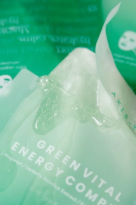 AXIS-Y Mugwort Green Vital Energy Complex Sheet Mask 27 mlIVET.PL - Modna odzież