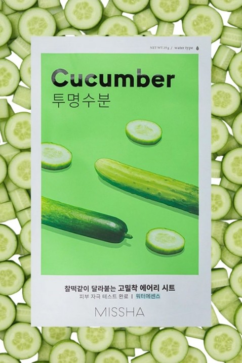 MISSHA Airy Fit Sheet Mask Cucumber 1 szt.IVET.PL - Modna odzież