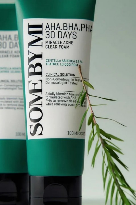 SomeByMi AHA-BHA-PHA 30 Days Miracle Acne Clear Foam 100mlIVET.PL - Modna odzież