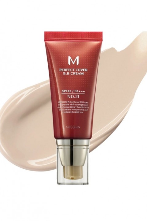 Missha M Perfect Cover BB Cream EX №21 SPF42 PA+++ 50 mlIVET.PL - Modna odzież