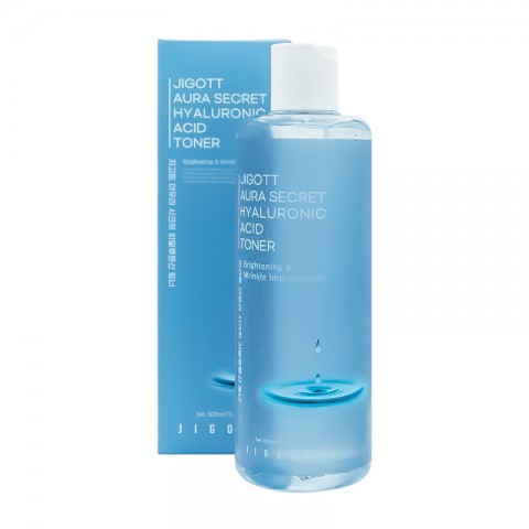 JIGOTT Facial toner HYALURON Aura Secret Hyaluronic Acid Toner 300 mlIVET.PL - Modna odzież