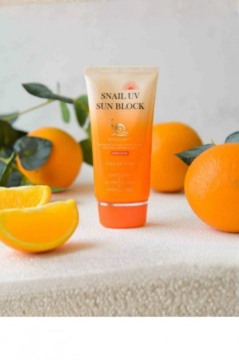 JIGOTT Snail UV Sun Block Cream SPF50+ 70 mlIVET.PL - Modna odzież