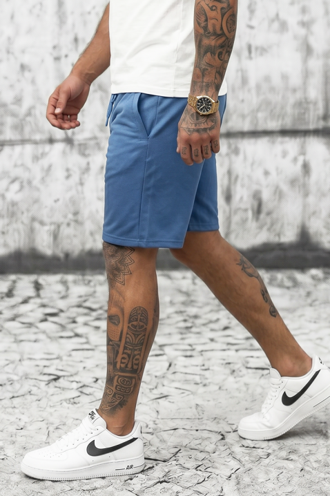 Szorty JERBO BLUE, Kolor : chabrowy, IVET.PL - Modna odzież