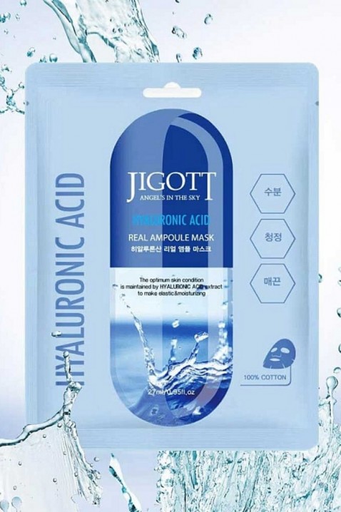 Jigott Hyaluronic Acid Real Ampoule Mask 27 mlIVET.PL - Modna odzież