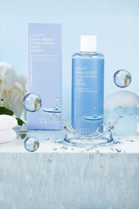 JIGOTT Facial toner HYALURON Aura Secret Hyaluronic Acid Toner 300 mlIVET.PL - Modna odzież