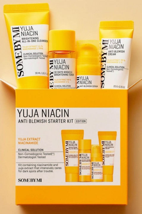 SomeByMi Yuja Niacin Anti Blemish Starter Kit (30 ml, 30 ml, 20 ml, 10 ml)IVET.PL - Modna odzież