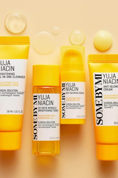 SomeByMi Yuja Niacin Anti Blemish Starter Kit (30 ml, 30 ml, 20 ml, 10 ml)IVET.PL - Modna odzież