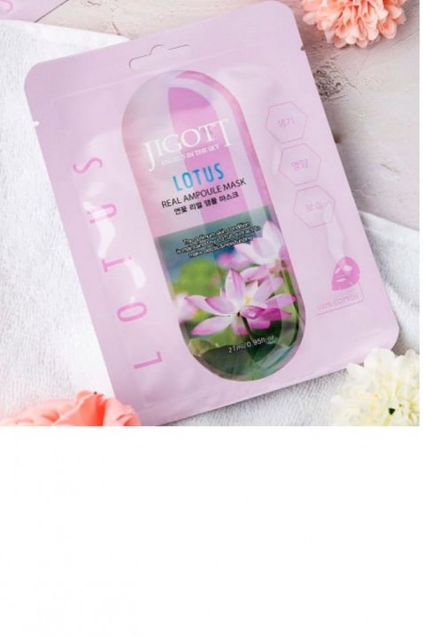 JIGOTT LOTUS Real Ampoule Mask 27 mlIVET.PL - Modna odzież