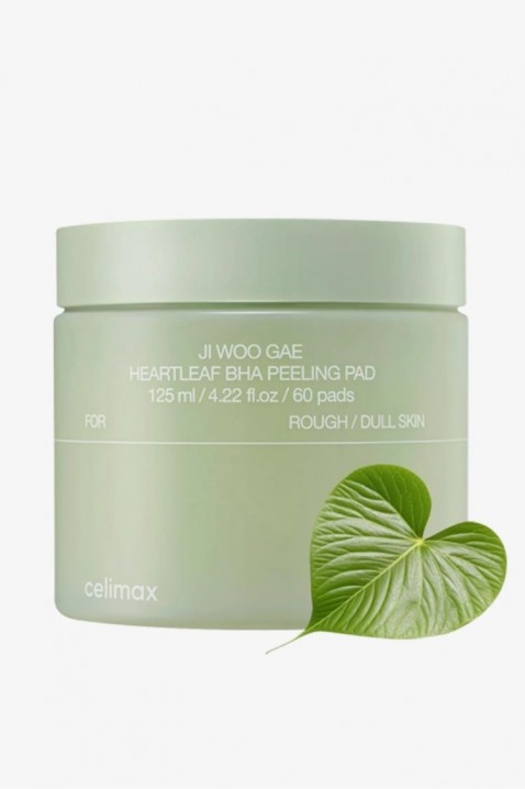 CELIMAX Ji Woo Gae Heartleaf BHA Peeling Pad 125 ml 60 szt.IVET.PL - Modna odzież