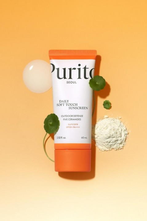 PURITO Seoul Daily Soft Touch Sunscreen SPF 50 PA++++ Ceramide Sunscreen 60 mlIVET.PL - Modna odzież