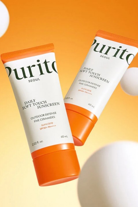 PURITO Seoul Daily Soft Touch Sunscreen SPF 50 PA++++ Ceramide Sunscreen 60 mlIVET.PL - Modna odzież