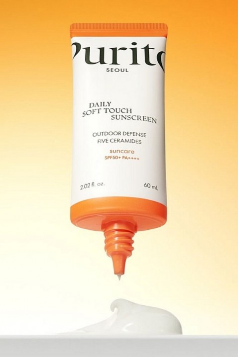 PURITO Seoul Daily Soft Touch Sunscreen SPF 50 PA++++ Ceramide Sunscreen 60 mlIVET.PL - Modna odzież