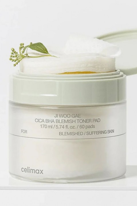 CELIMAX Ji Woo Gae Cica BHA Blemish Toner Pad 170 mlIVET.PL - Modna odzież