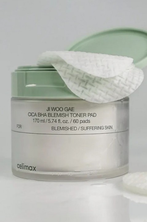 CELIMAX Ji Woo Gae Cica BHA Blemish Toner Pad 170 mlIVET.PL - Modna odzież