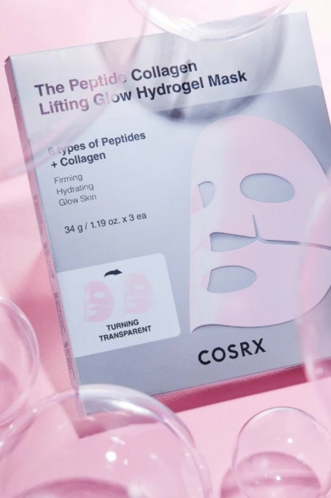 COSRX Peptide Collagen Glow Hydrogel Mask 34g * 3 szt.IVET.PL - Modna odzież