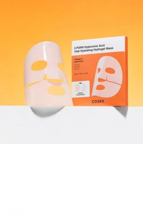 COSRX 5 PDRN Hyaluronic Acid Vital Hydrating Hydrogel Masks 34g * 3 szt.IVET.PL - Modna odzież