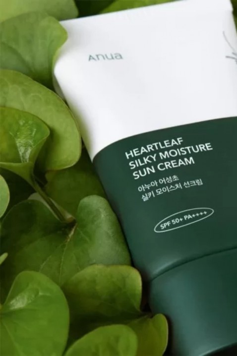 ANUA Heartleaf Silky Moisture Sun Cream SPF50+ PA++++ 50 mlIVET.PL - Modna odzież