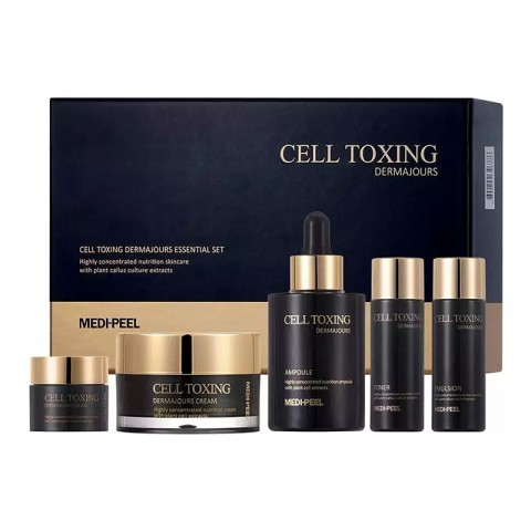 MEDI-PEEL Cell Toxing Dermajours Essential Set zestaw do pielęgnacji przeciwstarzeniowej twarzy 5 produktówIVET.PL - Modna odzież