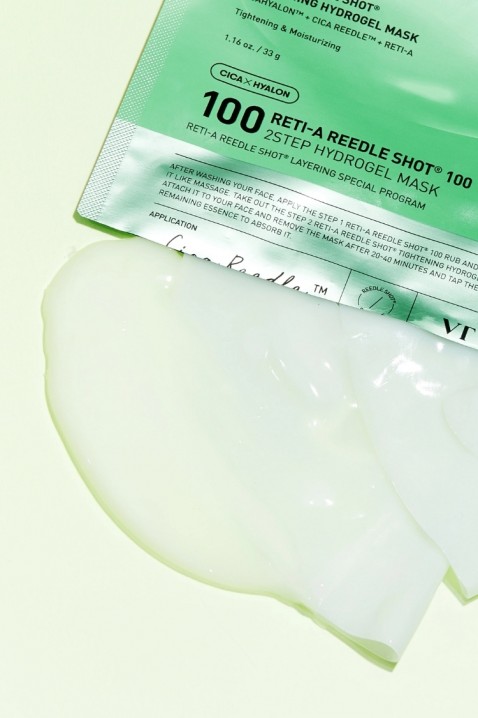 VT COSMETICS RETI-A REEDLE SHOT 100 2STEP HYDROGEL MASK 1,5 g + 33 gIVET.PL - Modna odzież