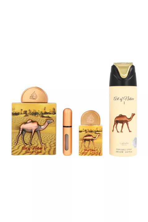 Zestaw arabski unisex Lattafa Art Of Nature I Edp 100 ml + Edp 20 ml + Dezodorant 200 mlIVET.PL - Modna odzież