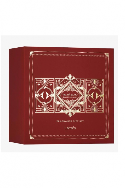 Unisex Arabic set Lattafa Bade`e Al Oud Sublime Edp 100 ml + 12 ml Edp + Hair Mist 50 mlIVET.PL - Modna odzież
