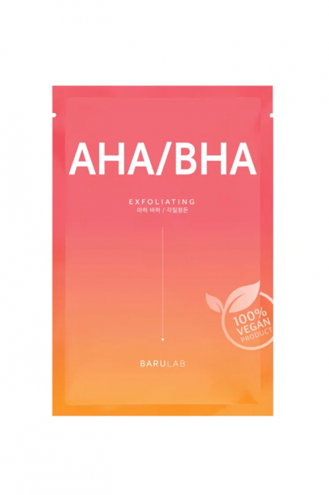 Złuszczająca maska ​​do twarzy BARULAB The Clean Vegan Mask AHA/BHA 23 gIVET.PL - Modna odzież