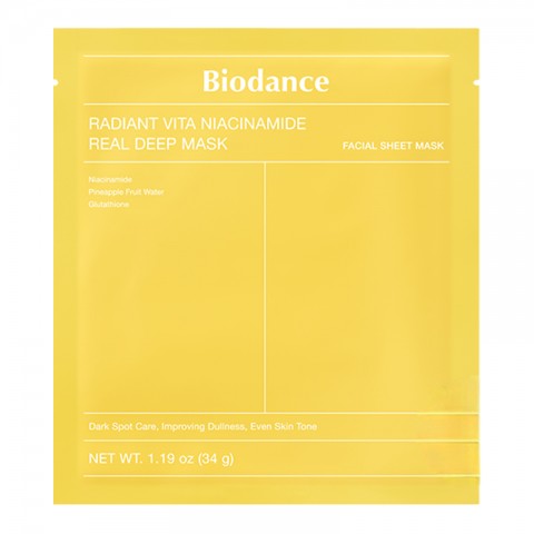 BIODANCE Radiant Vita Niacinamide Real Deep Mask 1 szt.IVET.PL - Modna odzież