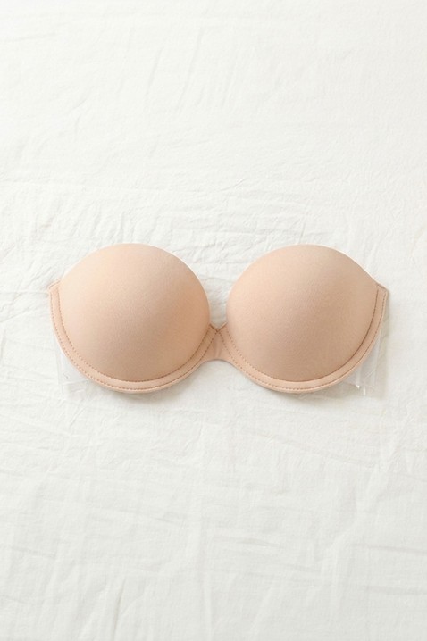 Samoprzylepny biustonosz bez ramiączek BAGDINIA BEIGE, Kolor :  beżowy, IVET.PL - Modna odzież