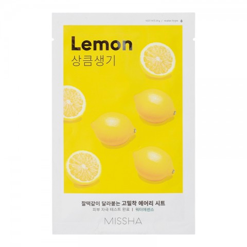 MISSHA Airy Fit Sheet Mask Lemon 1 szt.IVET.PL - Modna odzież