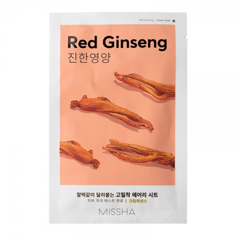 MISSHA Airy Fit Sheet Mask Red Ginseng 1 pcIVET.PL - Modna odzież
