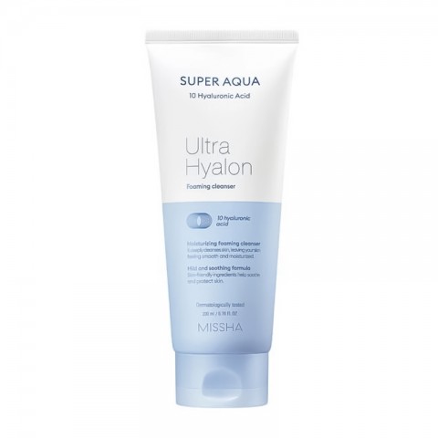 MISSHA Super Aqua Ultra Hyalron Cleansing Foam Hyaluronic, 200 mlIVET.PL - Modna odzież