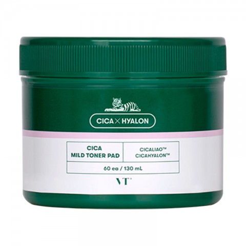 VT COSMETICS Cica Mild Toner Pad 60 pcsIVET.PL - Modna odzież