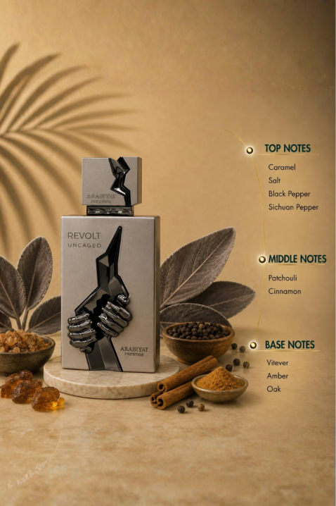 Arabski perfum Arabiyat Prestige Revolt Uncaged EDP 100 mlIVET.PL - Modna odzież