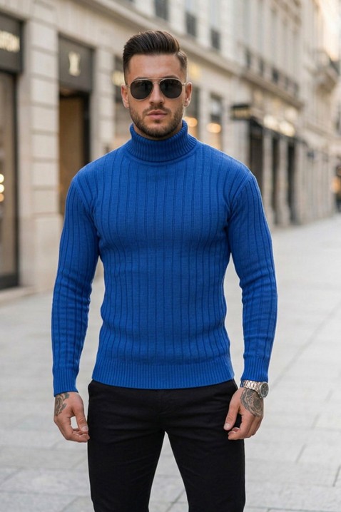 Golf RACHERO NAVY, Kolor : chabrowy, IVET.PL - Modna odzież