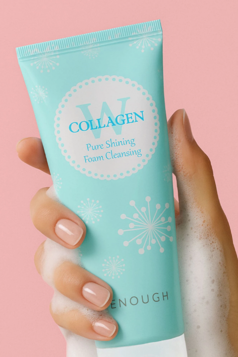 Enough W Collagen Pure Shining Foam Cleansing, 100 mlIVET.PL - Modna odzież