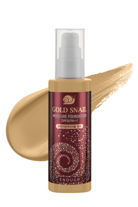 Enough Gold Snail Moisture Foundation SPF30 PA++ (13), 100 mlIVET.PL - Modna odzież