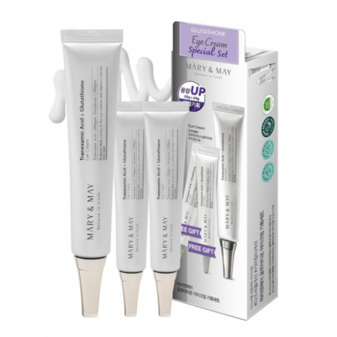 Mary&May Eye Cream Set with Glutathione Glutathione Eye Cream Special Set, 30g+12gx2IVET.PL - Modna odzież