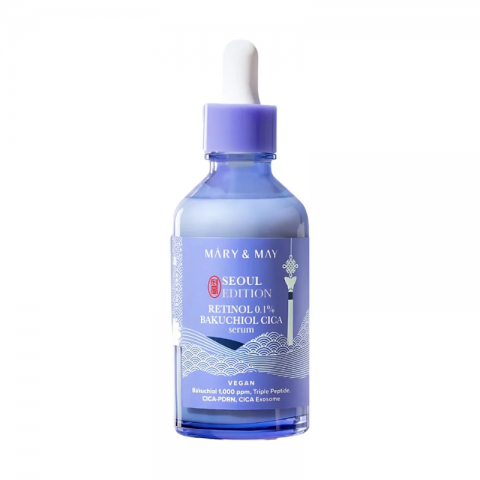 Mary&May Anti-aging serum with retinol and bakuchiol Retinol 0.1% Bakuchiol Cica Serum Seoul 80 mlIVET.PL - Modna odzież