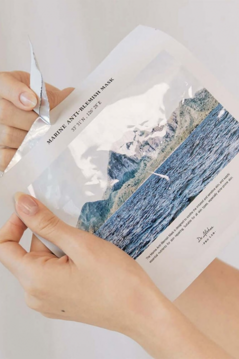 Marine Anti-Blemish Mask Sheet Mask Set, 5 pcs*27 mlIVET.PL - Modna odzież