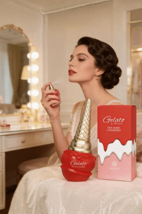 Arabski perfumy Amaran Exclusive Gelato Very Berry Strawberry EDP 100 mlIVET.PL - Modna odzież