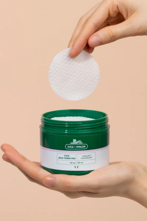 VT COSMETICS Cica Mild Toner Pad 60 pcsIVET.PL - Modna odzież