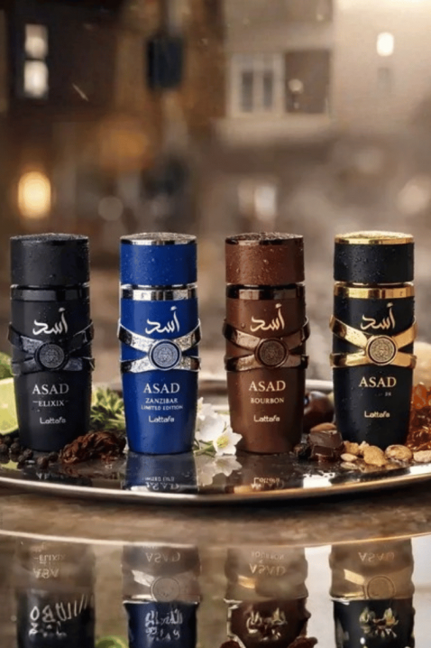 Męski arabski zestaw Lattafa Asad Collection EDP 4x 25mlIVET.PL - Modna odzież
