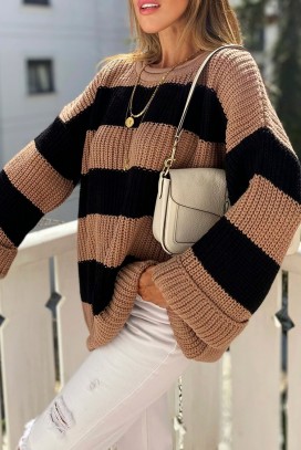 Sweter damski KAFELDA CAMEL
