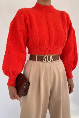 Sweter damski NOTENA ORANGE
